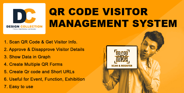 QR Code Visitor Management System