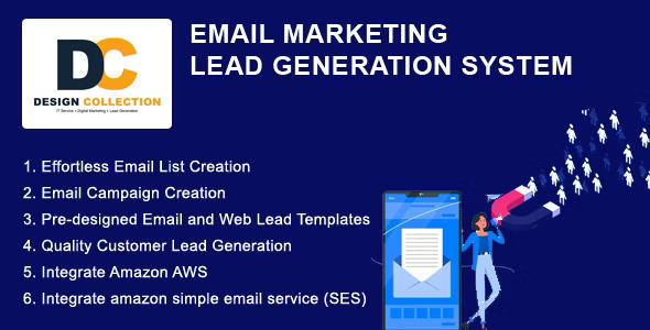 Email Marketing LEAD GENERATION SERVICE System